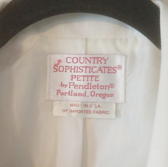 Country sophisticates Pendleton blazer sz 8 - Picture 2 of 4